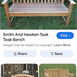 Teak Bench