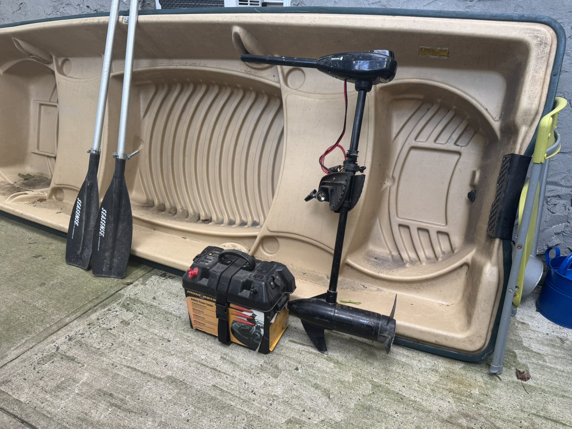 Power Boat And Motor