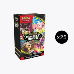 Pokémon Perfect Order Booster Bundle Case 
