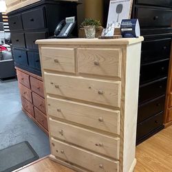 Six drawers duplex jumbo dresser