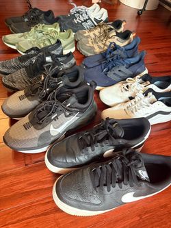 Assorted men’s shoes size 11– Nike, Adidas, Vans, New Balance