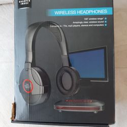 The Sharper Image, Wireless Headphones, NEW