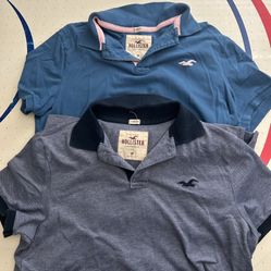 Men’s Medium HOLLISTER Collar Shirts 
