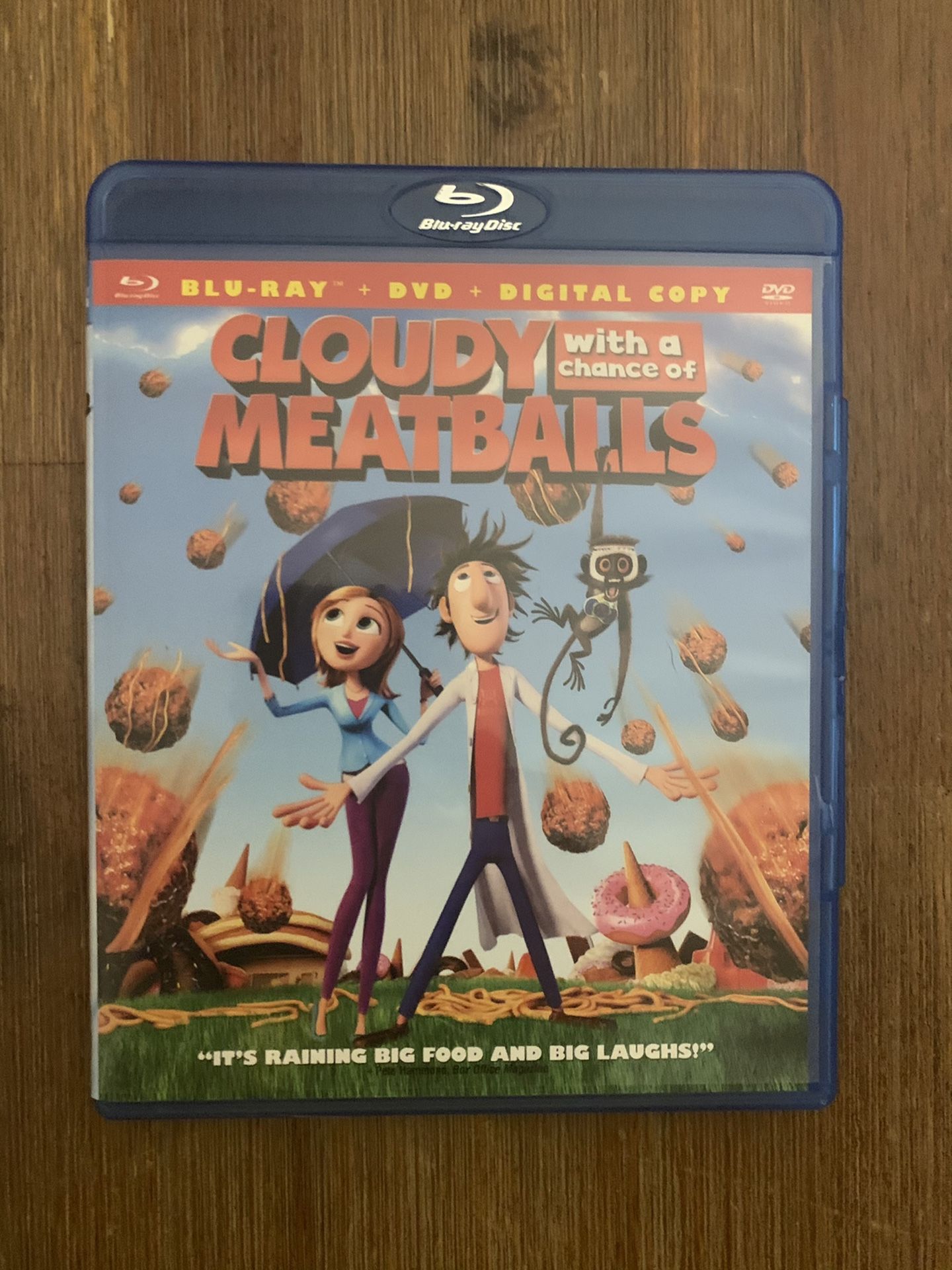 Cloudy with a Chance of Meatballs Blu-Ray + DVD