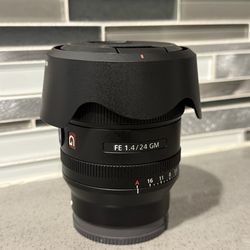 Sony lens 24mm 1.4 GM