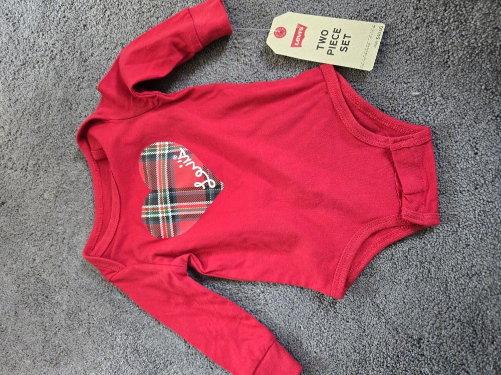 9 Mo Levi Onesie.