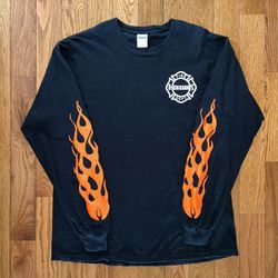 Chicago Fire Department x Harley Davidson LS Shirt Size XL