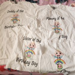 Cocomelon Happy Birthday Shirts