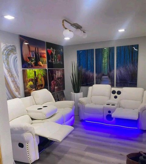 Reclining Sofa and Loveseat