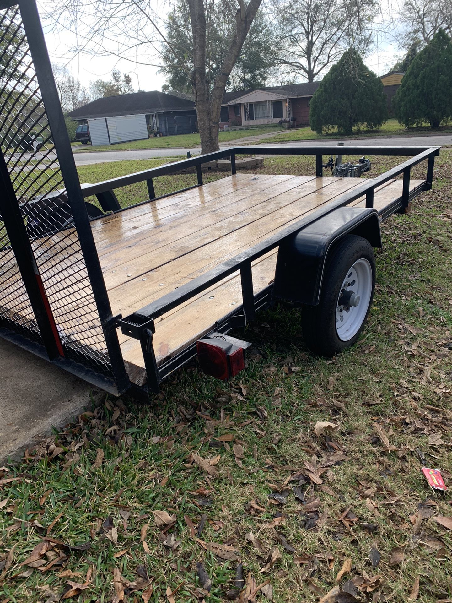 2018 6x8 utility trailer from Lowe’s