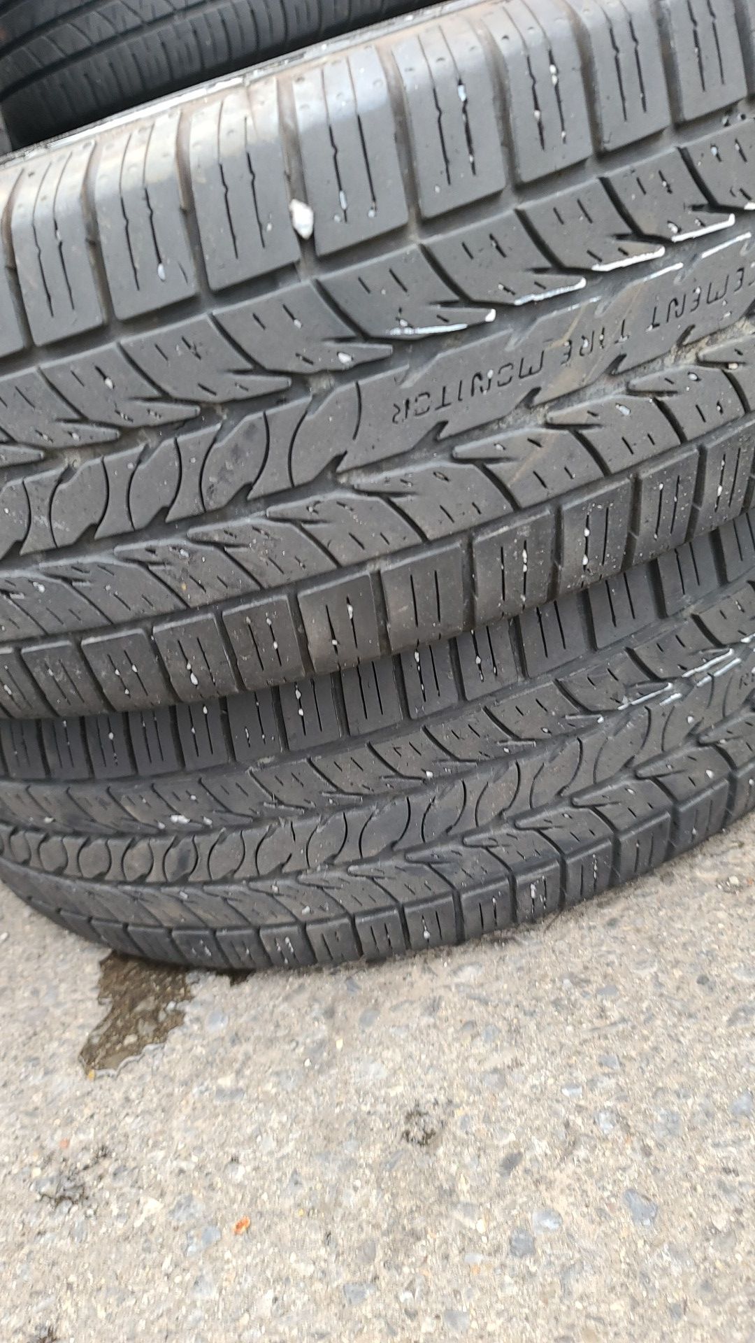 205 70 16 (2) all season used tires free installation