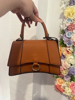 Rustic brown purse
