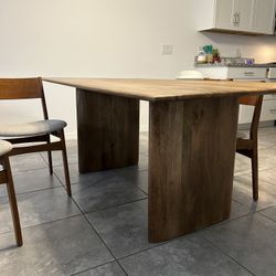 West Elm Table And 4 Chairs