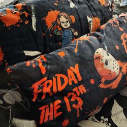 Jason and Chucky  Body Pillows