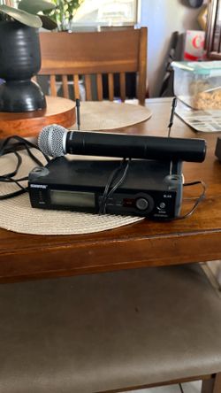 Shure wireless microphone