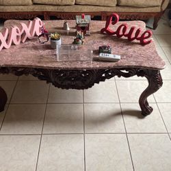 Mesas De Marmol Las $3x $320.00 Buenas Condiciones 