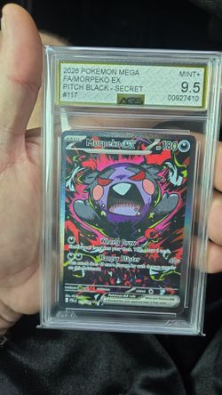 2026 pokemon mega fr morpeko secret 9.5ags