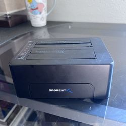 Sabrent USB 3.0 to SATA Dual Bay External Hard Drive Docking Station