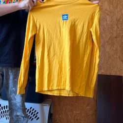 Yellow Adidas Long Sleeve