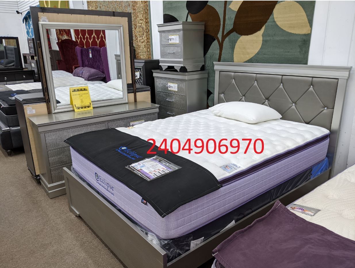 New in stock queen size bedroom special all 5pcs
