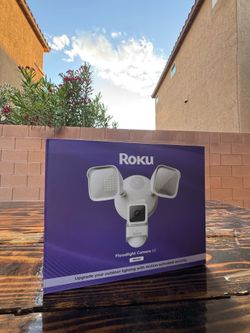 Roku Floodlight Camera SE Wired