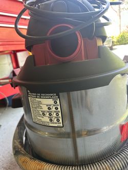 shop.vac vacuum price 8 gal 5.5 HP $60 obo