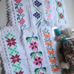 Servilletas De Punto De Cruz 