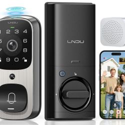 WiFi Smart Video Lock 5in 1 Fingerprint Keyless Entry For Sale $150.00 Factory Sealed Retail $199.99