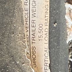 fifth wheel hitch receiver 15,500 lbs