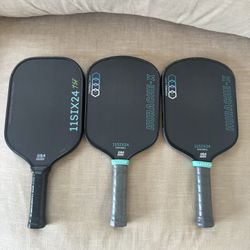 Pickleball Paddles 11six24 - 2 Huarache X Control + And 1 YSF Thermoformed