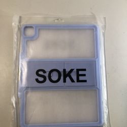 SOKE iPad Pro 12.9 Cover Case  Color:Sky Blue