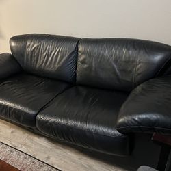 Leather Couch 