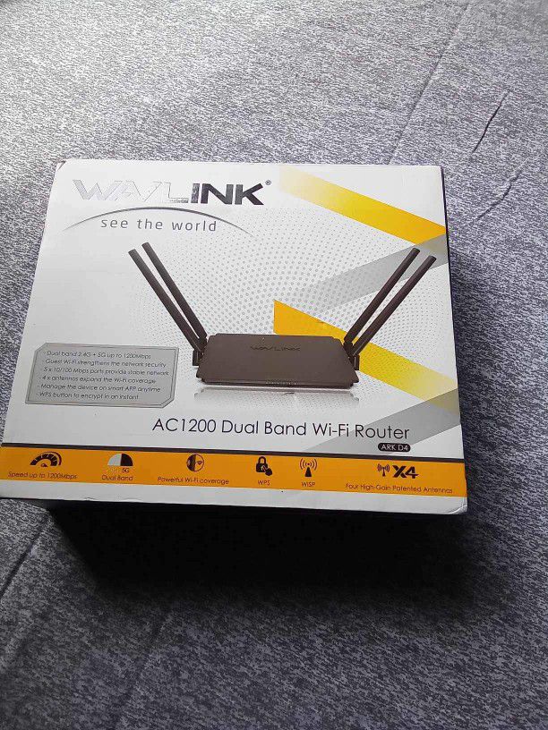 Wavlink Ac 1200 Dual Band WiFi Router 