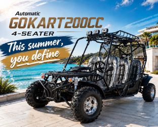 July 4th Special Automatic Gokart200CC with Reverse