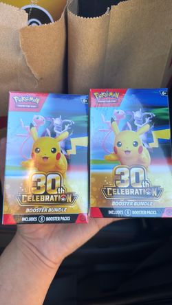 Pokemon 30th Celebration Booster Bundles