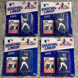4x 1988 Barry Bonds Pittsburgh Pirates Starting Lineup