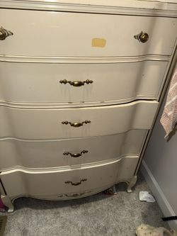 Tall Dresser 5 Drawer Dresser