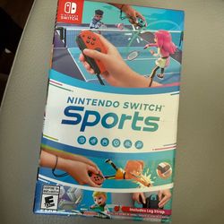 Nintendo Switch Sports (with Leg Strap) – Like New – $40