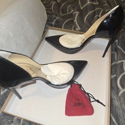 Christian Louboutin Iriza 100 Patent Black NEW