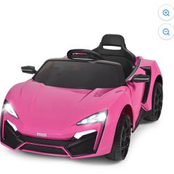 Brand New Pink Electric Vehicle 