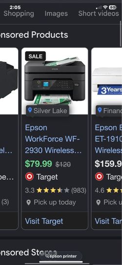 Epson WorkForce WF-2930 Wireless Printer