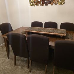 Table and chairs