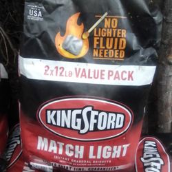 Kingsford Match Light 2 Bags For $15