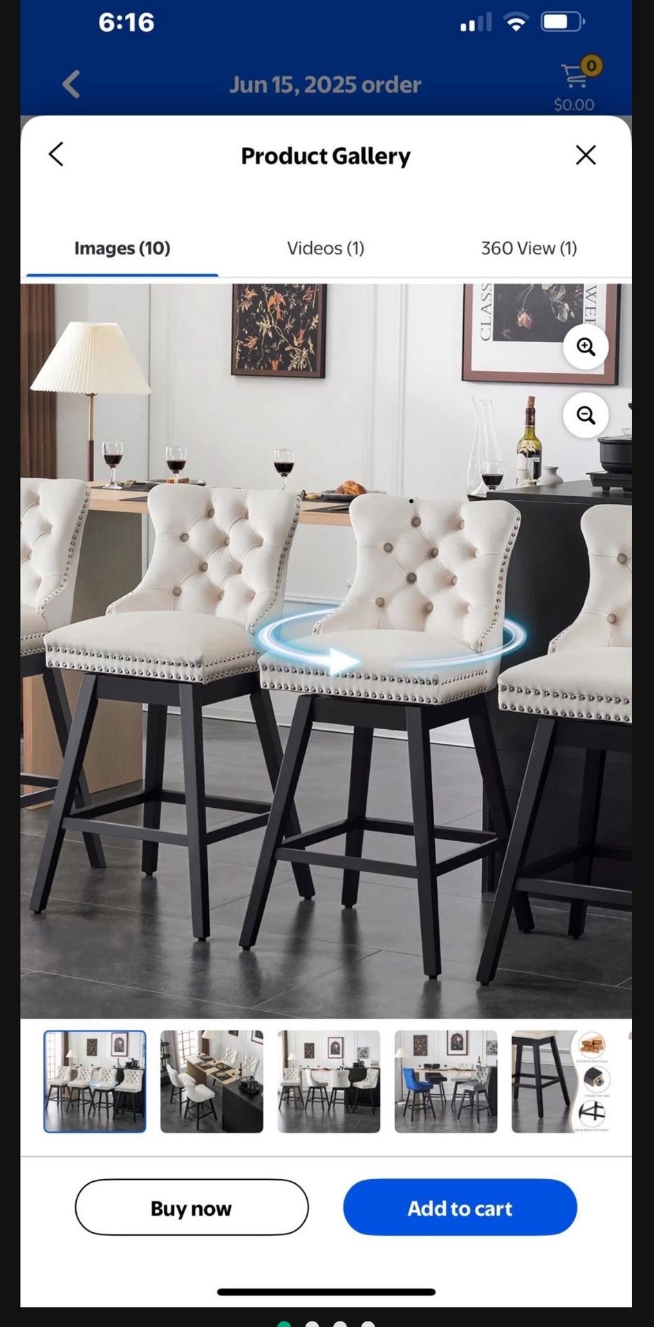 Bar Stool 4 Pieces