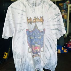 Def Leppard Gildan Tie-Dye T-Shirt (SIZE:XL)
