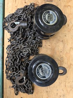 1/2-TON MANUAL CHAIN HOIST