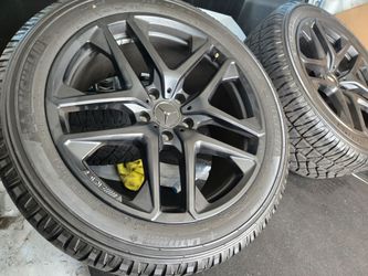 2026 Take Offs OEM 21" Mercedes G63 G550 AMG Black Wheels Rims Michelin Tires
