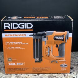 RIDGID 2-1/8” Nailer 