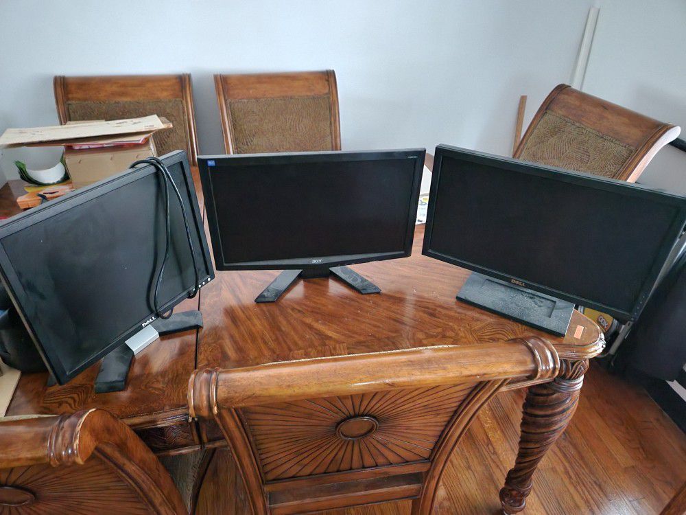 Monitors, LCD, Dell, Acer