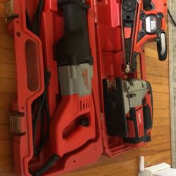 Skillsaw , Jig Saw, And Belt Sander Package Deal
